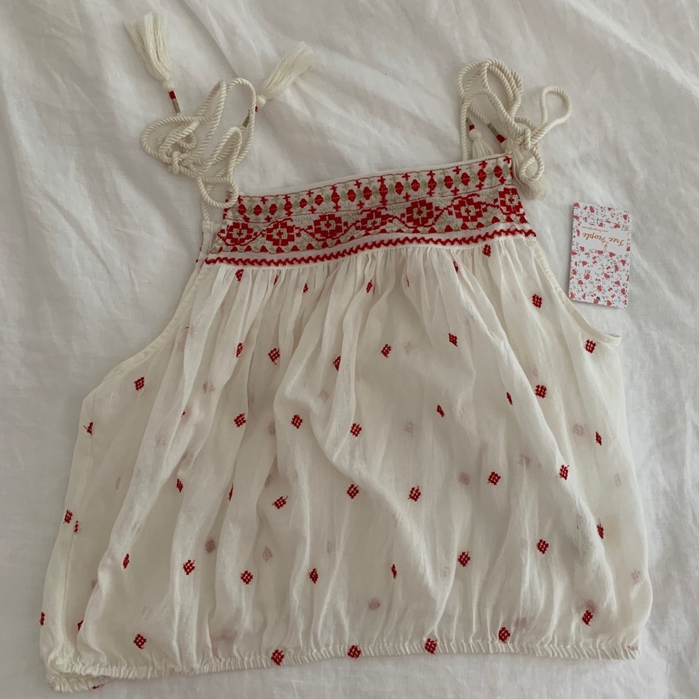 Free People tie top tank